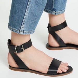 NWB Madewell The Boardwalk Ankle Strap Sandals